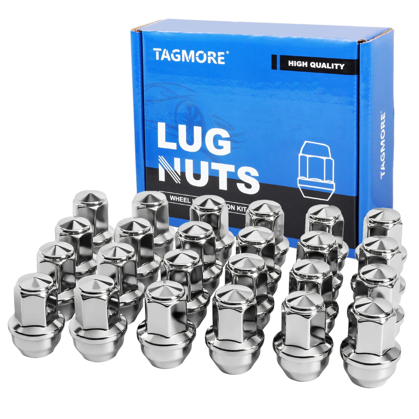 Amazon.com: TAGMORE M14x1.5 Lug Nuts - 24pcs OEM Wheel Lug Nuts